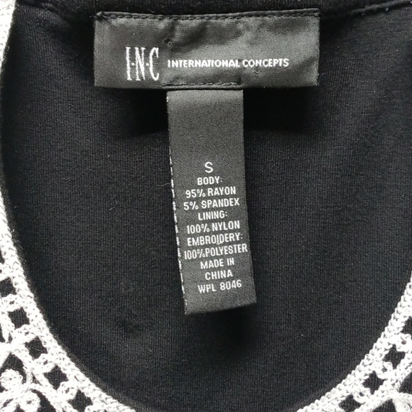 INC international concepts embroidered dress - Picture 4 of 5